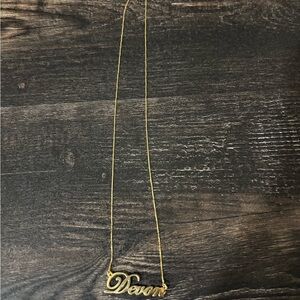 Gold Name Necklace